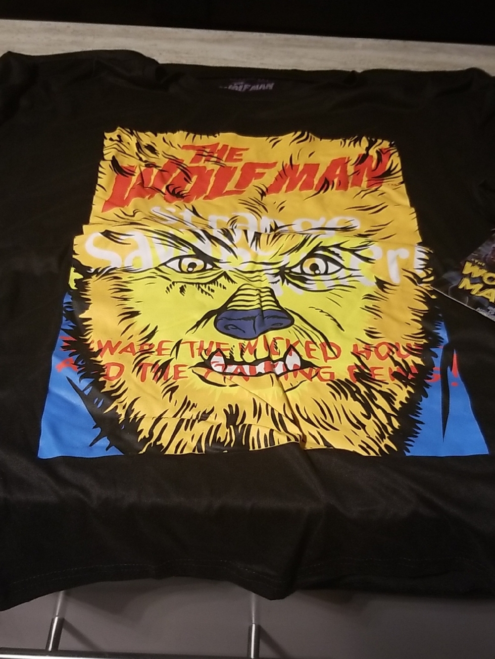 Monsters The Wolfman Tshirt size XL